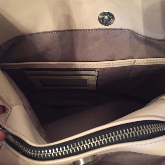 CALVIN KLEIN BAG SHOULDER PINK MATTE SILVER TONE HARDWARE 2 STRAP BARBIECORE - Picture 8 of 8